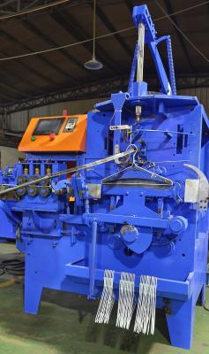 China High Speed Automatic PVC Coated Wire Laundry Hanger Making Machine PLC And Inverter Control High Accuracy for sale