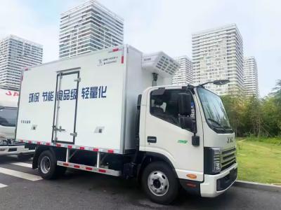China Insulation Foam Inner Box Frozen Refrigerated Container Trailer Truck for sale