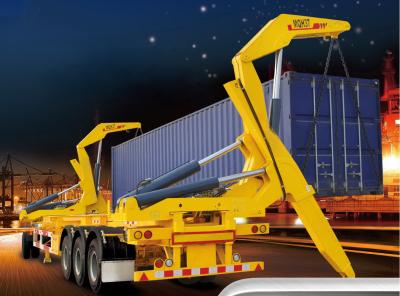China Side Loader Semi Trailer Optimized For Efficient Container Loading Unloading Enhanced Stability And Safety For Sale In Africa for sale