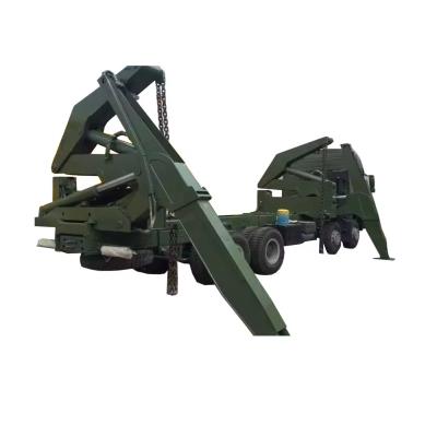 China Side Loader Semi Trailer Optimized For Efficient Container Loading Unloading Enhanced Stability And Safety for sale