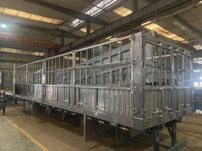 China CIMC Chinese vrachtwagenfabrikant accepteert op maat gemaakte aanhangwagens met een maximale laadcapaciteit van 100 ton Te koop