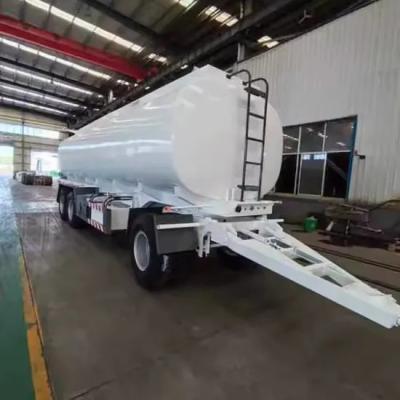 China High Quality DrawBar Fuel Tanker Full Trailer for sale