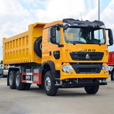 China Howo Brand 6x4 Dump Truck 375 Horsepower Manual Transmission Diesel Fuel New Condition For Construction In Africa for sale