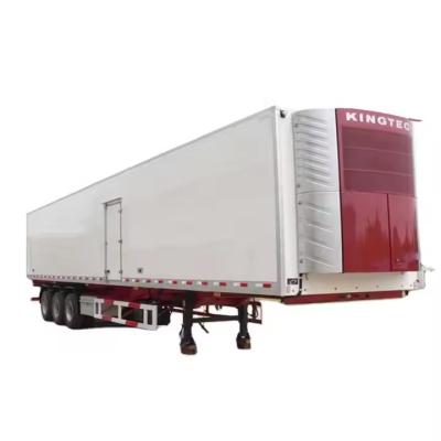 China 3 Achsen 53ft 40ft Träger Kühlwagen Anhänger für Tiefkühlmittel Transport zu verkaufen
