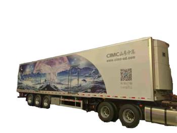 China 13.7/12/6.1 Meter Kühlschrank Halbanhänger für den sicheren und effizienten Transport von verderblichen Gütern zu verkaufen