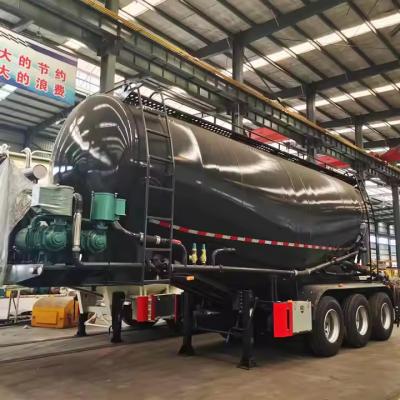 China 3 Achsen Zementtankschiff Halbanhänger Fly Ash Transport zu verkaufen