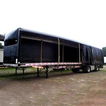 China Versatile CIMC Tarped Semi-Trailer For Cargo Protection 38600kg Max Payload for sale
