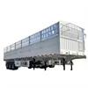 China High Performance Fence Semi Trailer For Secure Transport Of Livestock Animals And Heavy Load for sale