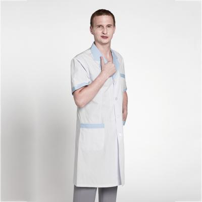 China Medical Unform CE Approved Bleach Resistance Antiwrinkle Resistance Operating Room Beauty Salon Surgeon Polyester Hospital Working Doctors Uniform for sale