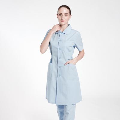 China OEM factory medical unform neutral spandex hospital unisex medical collar anti-pilling scrubs uniforms sets nurse uniform for woman for sale