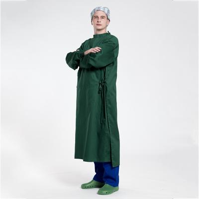 China Custom Medical Disposable Surgical Gown Safety Sterile Isolation Hospital Surgical Gown Unform Surgical Gown for sale