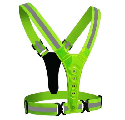 China EN20471 Polyester Reflective High Visibility Vest With Pockets for sale