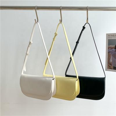 China Fashion Wholesale Korean Style PU Shoulder Bag Plain Leather Women Cross - Fashion Simple Women's Messenger Bags Body Bag for sale