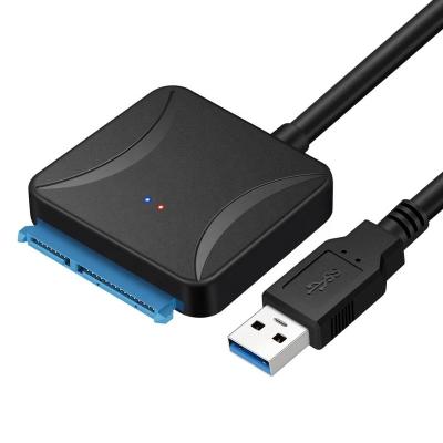 China High Speed USAP USB3.0 To SATA III Adapter Cable With 22pin Converter For 2.5 3.5 Inch HDD SSD Support USAP Hard Driver for sale
