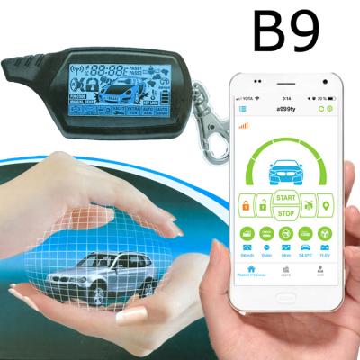 China NFLH LH001 B9 GSM GPS Car Mobile Phone Module Starter Anti-theft Alarm System Dual Function Intelligent Remote Control For Starline B9 for sale