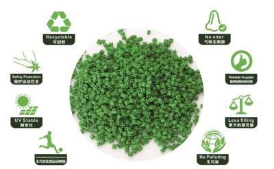 Κίνα TPE Eco Friendly UV5000 Granule T13R/T14R/T15R FIFA για αθλητικά πεδία / τοπίο προς πώληση