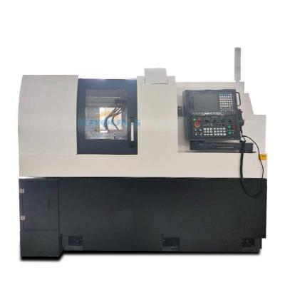China sm385 automatic chuck cnc swiss type cnc metal lathe cnc auto bar feeding machine for sale