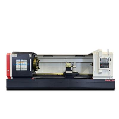Cina 15kw CK6180 Cnc Torno Masina di lavoro pesante manuale Chuck e Tailstock con 4 stazioni tenitore utensile elettrico in vendita