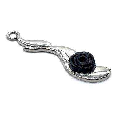 China Manufacturers High Quality Custom Zipper Pull Nickel Free Tabs Logo , Metal Zipper Head for sale