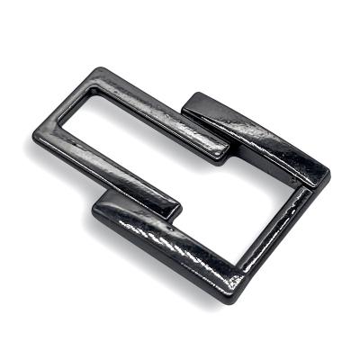 China Nickel Free Metal Letter Logo High Quality Design Engraved Custom Zipper Puller Slider for Bags and Apparel for sale