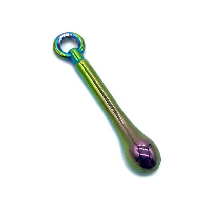 China New Design Metal Puller High Quality Nickel Free Zipper Puller With Letter Logo Zipper Pullers for sale