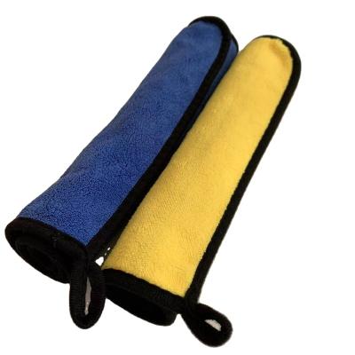 China Strong Water Absorption Microfiber Car Wash Towel Car Drying Towel Logo Microfiber Bag Customized Gsm Technics Time Protective Packing Color for sale