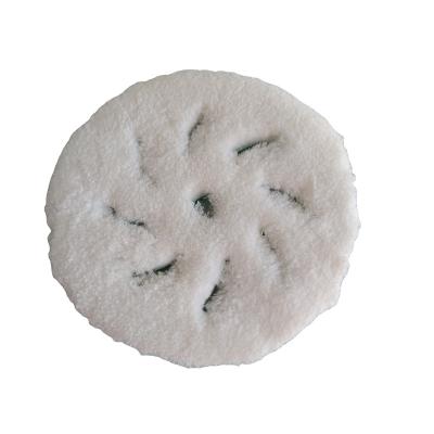 China Car Body China Made 5 Inch Polishing Pad Microfiber Wax Gathering Tray Automobile Paint Maintenance Waxing Sponge for sale
