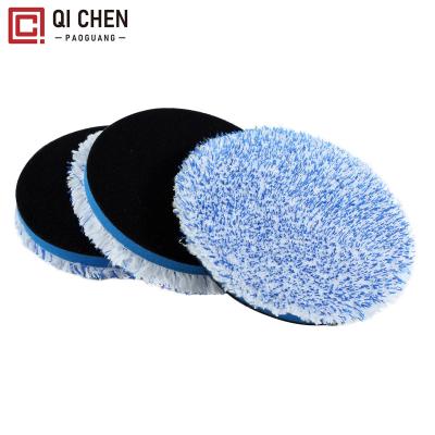 China Mirror Polishing One Step Mirror Fast Polishing Automotive Super Beauty Polishing Protective Fiber Disc Waxing Disc Self Adhesive Mirror Polishing for sale