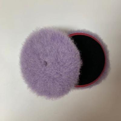 China Car Body Wool Polishing Pad 7 Inch Auto Care Cotton Pad Self Adhesive Buffing Polishing Wheel for sale
