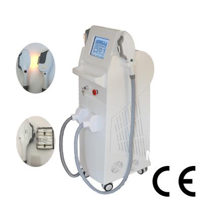 China New Stationary Machine IPL RF SHR 3in1 System Hair Removal Machine With 2 Handpieces for sale