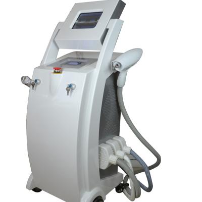 China All blood vessels removal in one ipl+elight+rf machine nd yag laser tattoo removal machine for sale