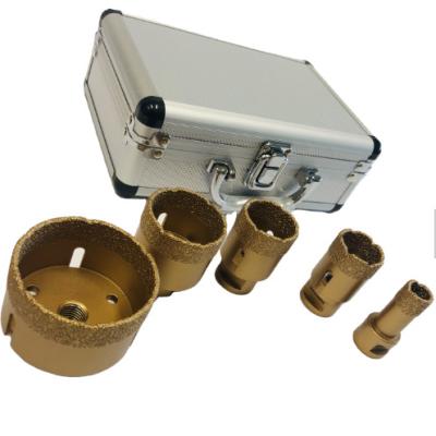 China Hoog rendement 20mm Vacuüm Gesoldeerd Diamond Core Bits Te koop