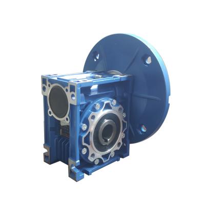 China NMRV063 Series Worm Gear Reducer Worm Gear Box Worm Speed Gearbox Aluminum Foot Mounted Worm Gearbox for sale