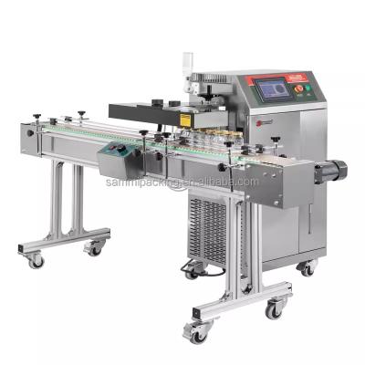 China Automatic Continuous Induction Sealer Heat Aluminum Foil Sealing Machine for sale