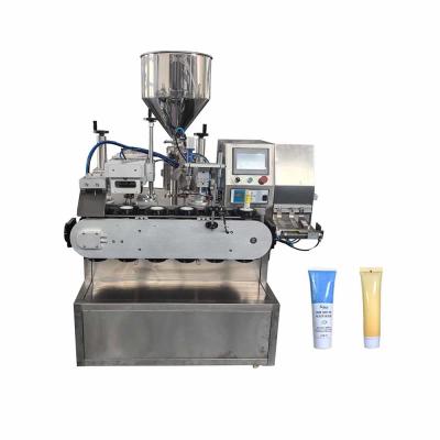 China Cosméticos Creme Pomada Plástico Tubos Moles Enchimento de mangueira Sealer máquina de enchimento e vedação à venda