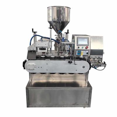 China Máquina automática e pneumática de enchimento de selos de enchimento de tubos de dupla câmara à venda