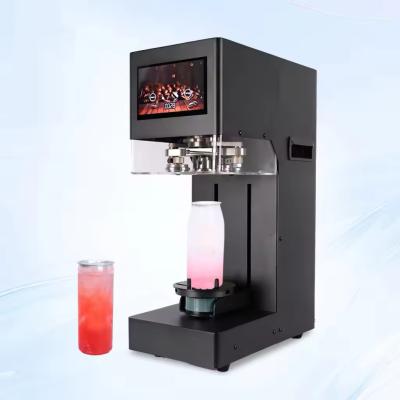 China Hochgeschwindigkeits 3S nicht rotierende elektrische Doseversiegelungsmaschine für Milchtee zu verkaufen