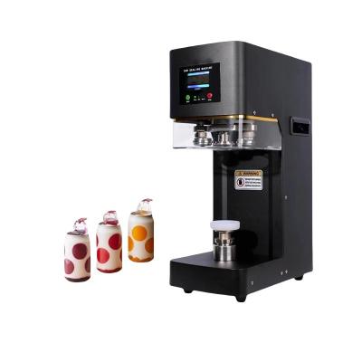 China 2025 Neue automatische Kunststoffdose Seamer-Maschine Bierdose Deckel Seamer-Maschine Zinndose Druckdichtmaschine für Soda-Blasentee zu verkaufen