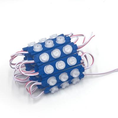 China AlGaInP 3030 DC 12V side lights 3leds 3W led module led Edge lit 7520 IP65 led advertising light box 3 led module 24V for sale