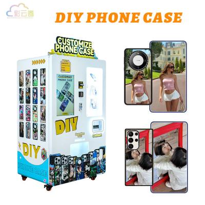 China 1440Dpi Personalised Phone Case Vending Machine White With Variable Ink Droplet Technology for sale