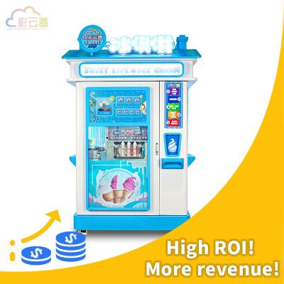China Automatic Ice Cream Vending Machine Manufacturers L95*W93*H227cm for sale