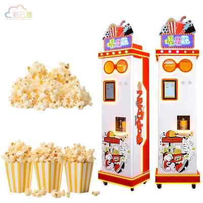 China 6800W Stainless Steel Automated Popcorn Machine Vending For Snack Service for sale