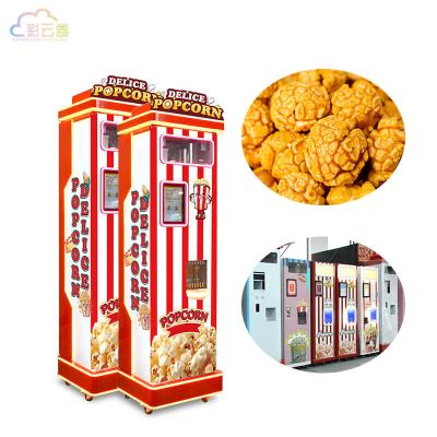 China Automatic Vending Popcorn Machine Manufacturers Cash / Credit Card / Mobile Payment for sale