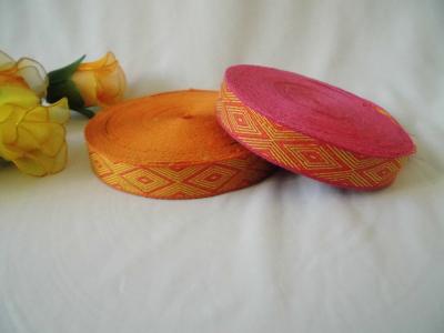 China High quality Jacquard Rhombus ribbons Garment Accessories for sale