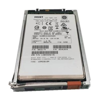 China Hdd Enterprise Storage SSD D4-2SFXL-1600 D4 1.6TB SAS FAST VP 25X2.5 SSD Server Hard Disk Driver For EMC Unity for sale