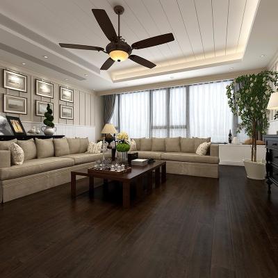 China The Commercia& Household Anti Scratch 15mm Thickness Handscraped Engineered Wood Flooring for sale
