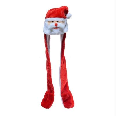 China breathable & Waterproof Funny Cartoon Plush Animal Hat Scarf One Piece Hat For Men And Women Animal Hats With Scarf for sale