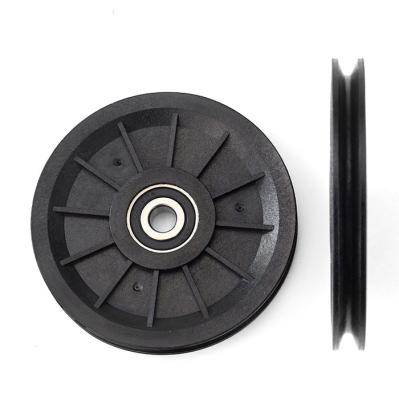 China High Speed Plastic Coated 6200 POM Nylon Bearing For Wire Rope Wheels for sale