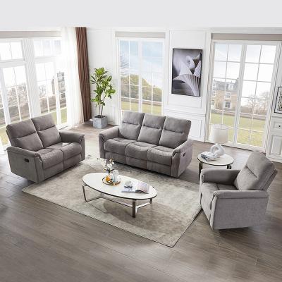 China MANWAH Folding Recliner Chair Multi Functional Extendable Bed Function Modern Living Room Seat Multifunctional for sale