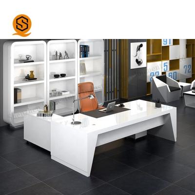 China Chefe de superfície contínuo reparável fácil L Shaped Work Table da mobília à venda